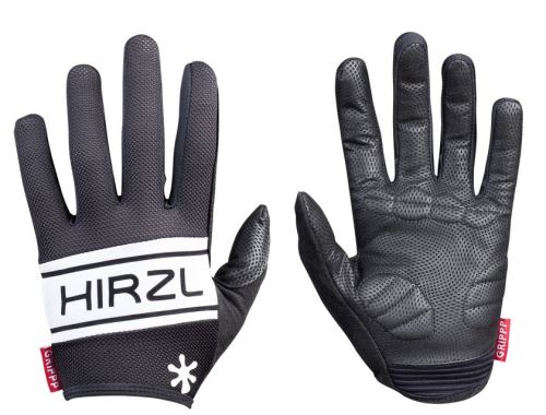 Celoprstové rukavice Hirzl Grippp comfort FF, černá/bílá